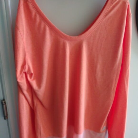 Adidas Womens XL Climalite Performance  Long Sleeve Top - Picture 1 of 7